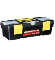 11" Toolbox – Compact Aluminum Tool Case 11 Inch, Double Lock, Foam Insert Protection | Portable for Drills, Pliers & Accessories | UAE Electrician & DIY Pro Carry Case 